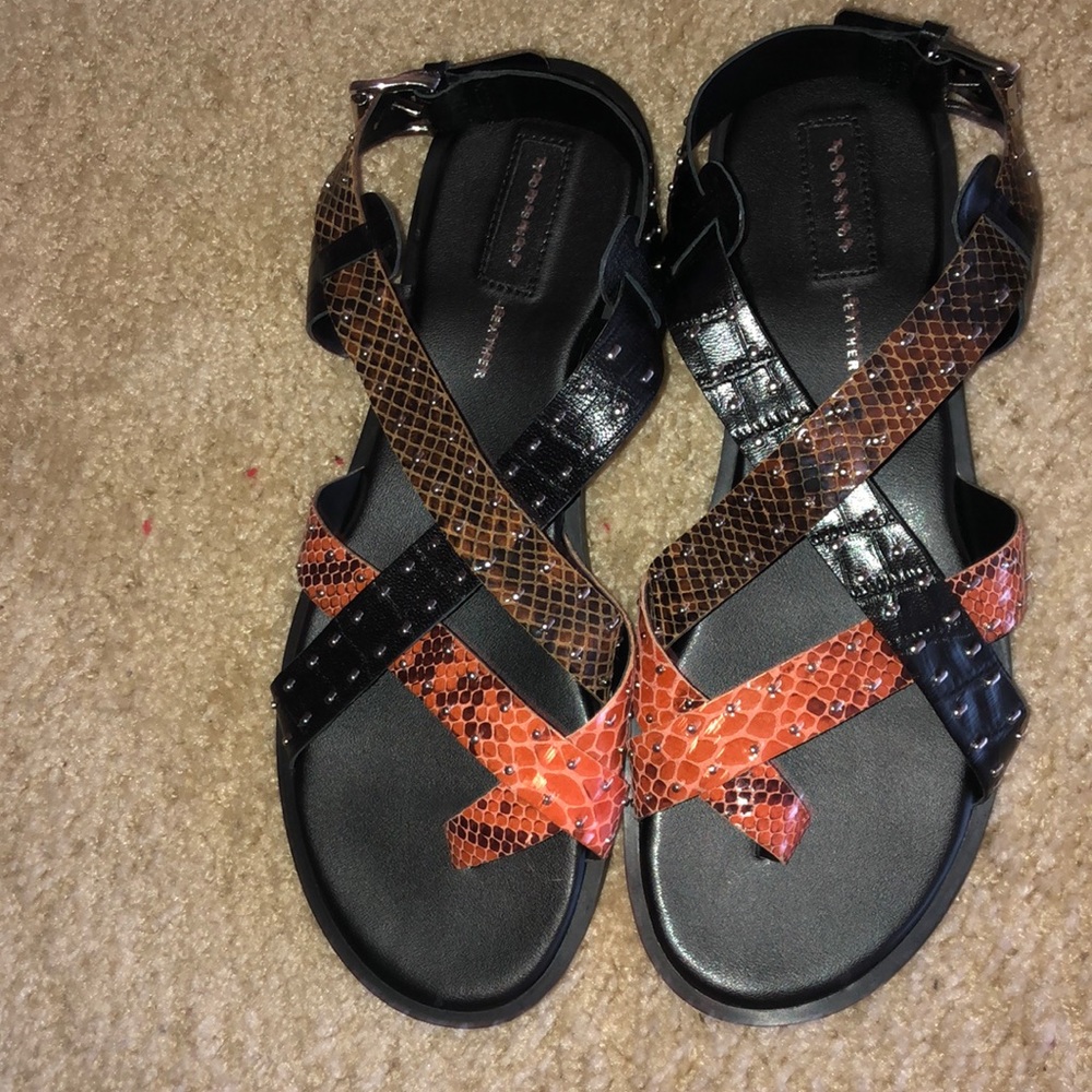 Top shop Multi Sandal- Brand New